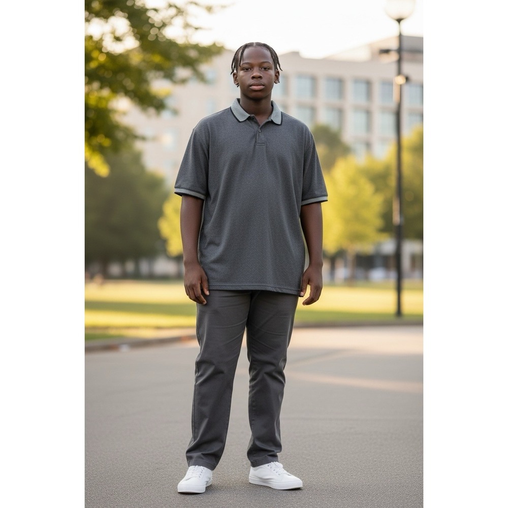 shaquille o'neal  XLG Men's Size 3XL Short Sleeve Polo Shirt Streetwear Golf Tee